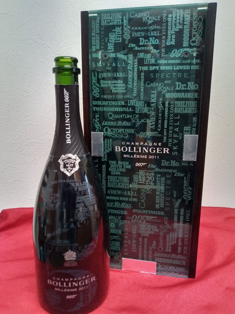 ボランジェ【空箱＆空瓶】Bollinger 007 Millésime 2011