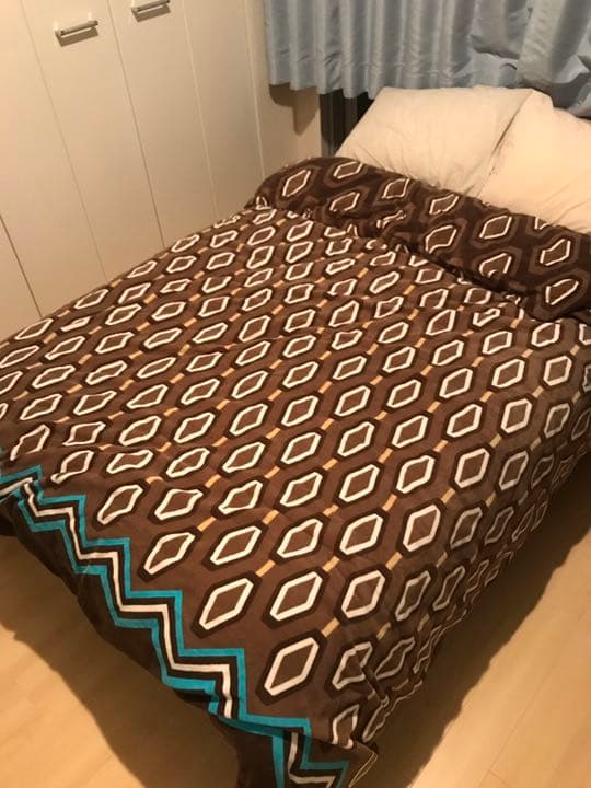 セミダブル　ベッドセット　冬はピッタリ！