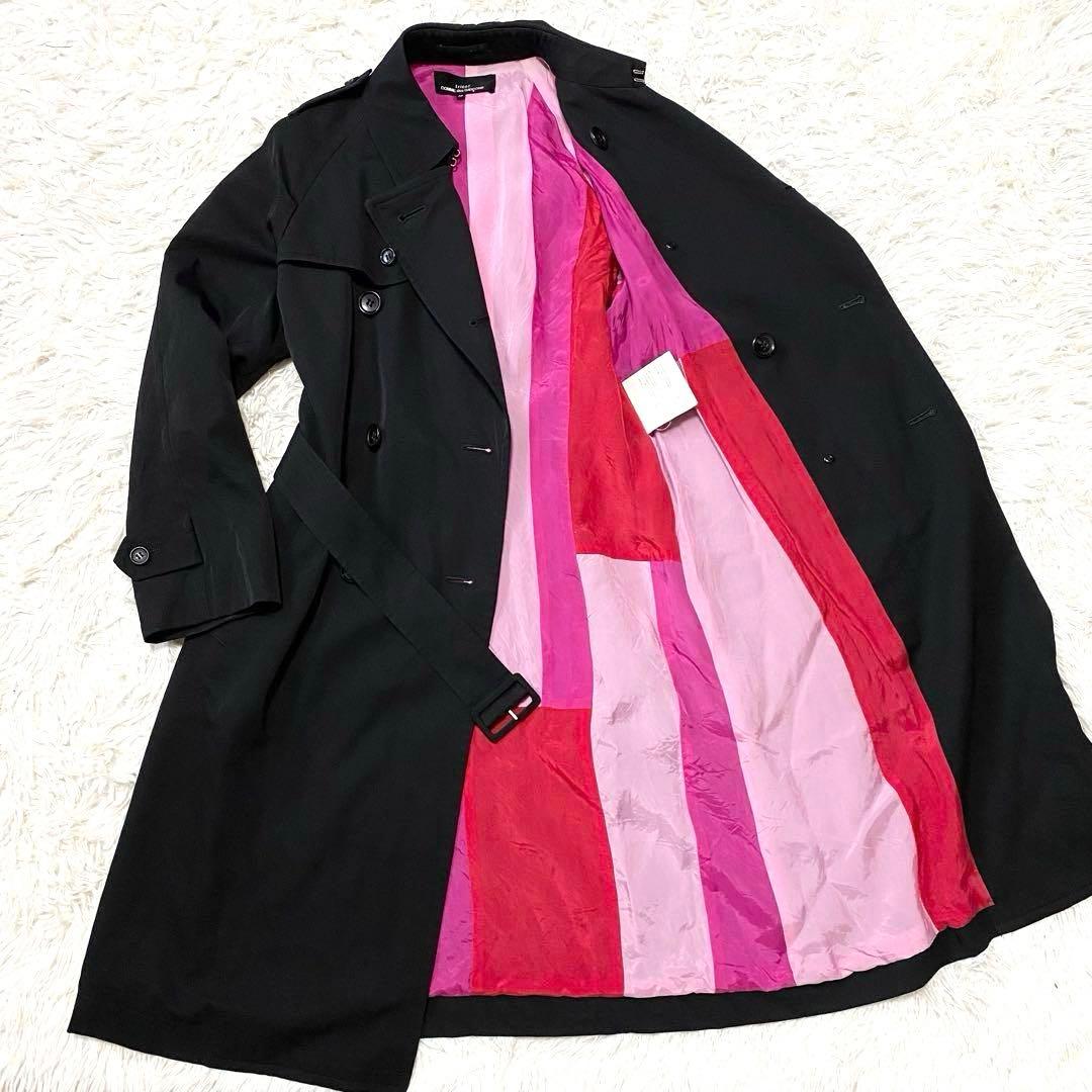 COMME des GARÇONS Multicolor Coat Black