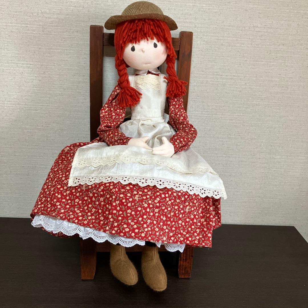 赤毛のアン風のお人形です