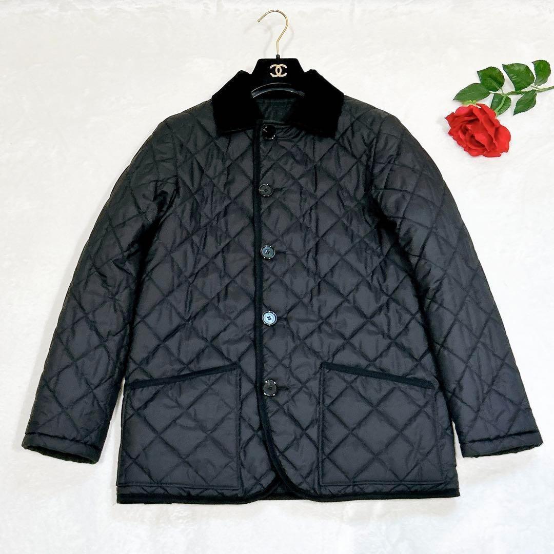 新品同様✨　マッキントッシュ　リバーシブル　ステンカラーコート　ダークグレー