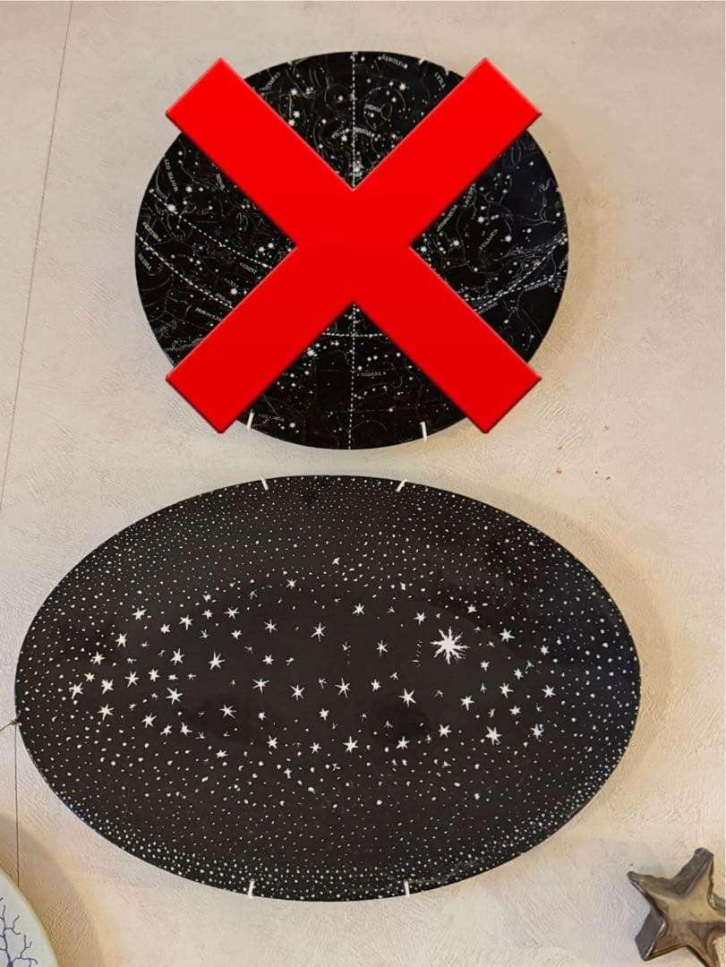 アスティエドゥビレッド 星の皿