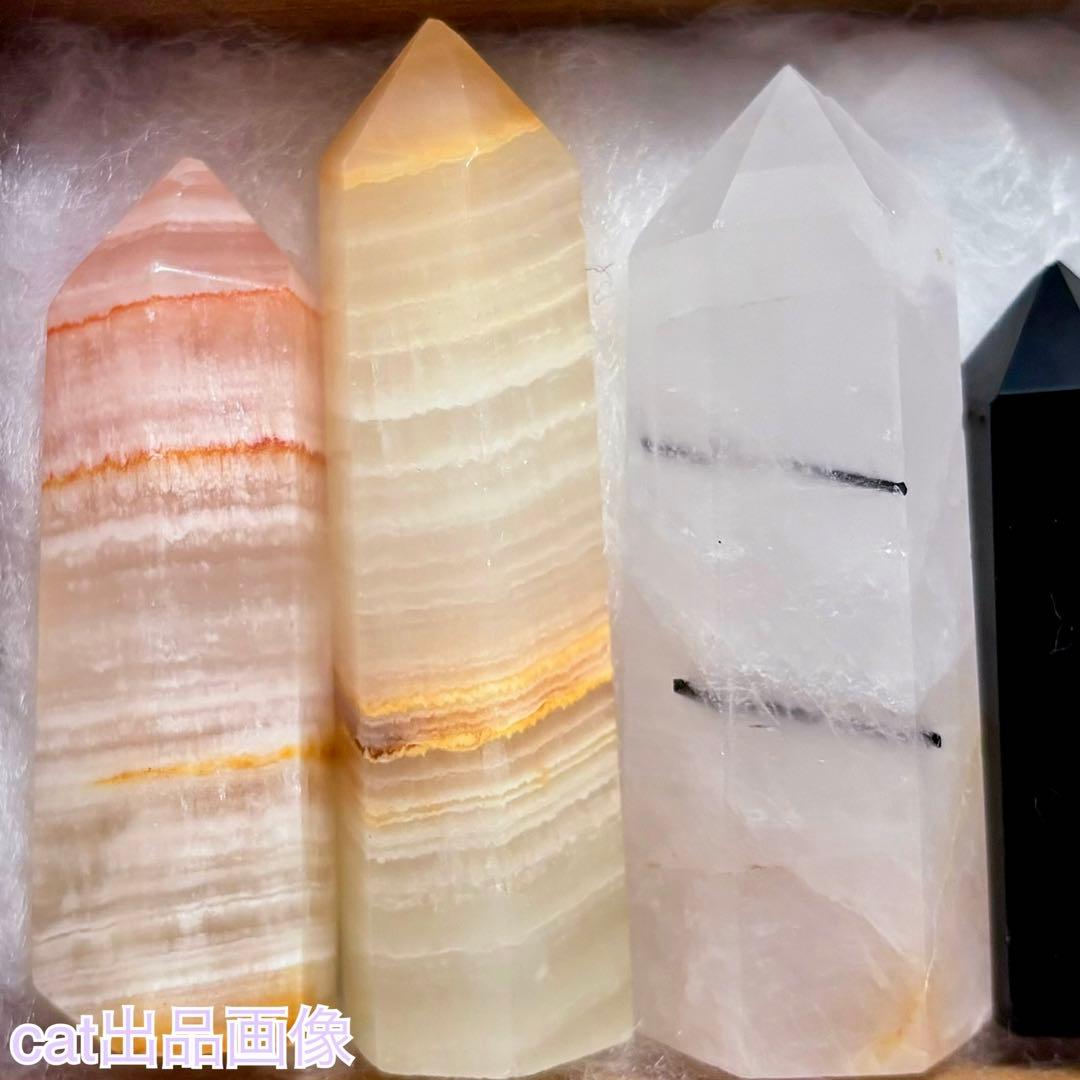 天然石 六角柱 原石 クラスター タワー ポイント 標本 パワーストーン