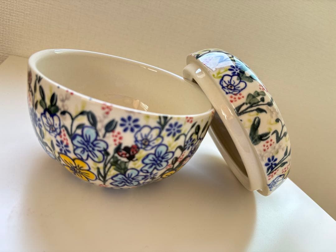 ポーランド食器 ポーリッシュポタリー リンゴ 皿