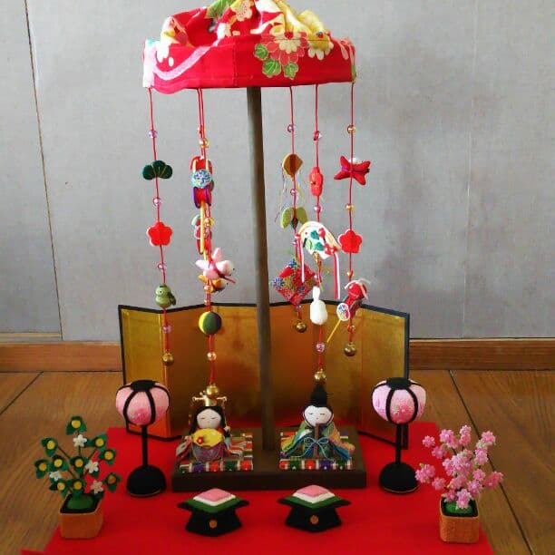 雛人形（ちりめん吊し雛人形）