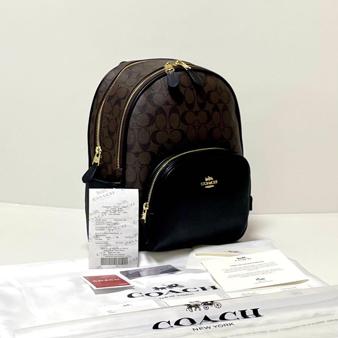 COACH リュック　バックパック　ブラウン　レディース　C5671