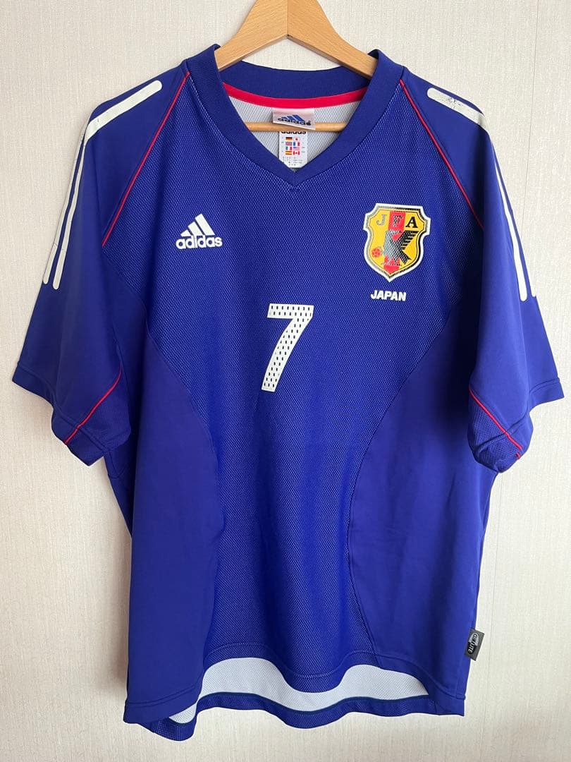 adidas 日本代表　中田英寿　2002 W杯ワールドカップ ユニフォーム　O