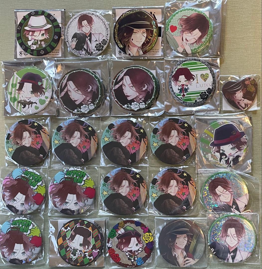 ディアラバ 逆巻ライト 缶バッジまとめ売り