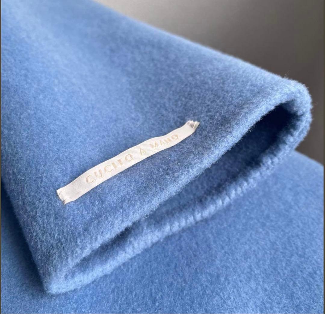 クチートアマーノ ロゴプレートフーデットコート マックスマーラM