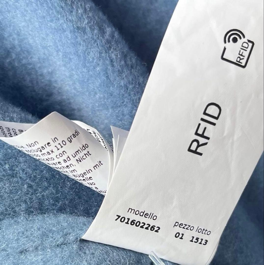 クチートアマーノ ロゴプレートフーデットコート マックスマーラM