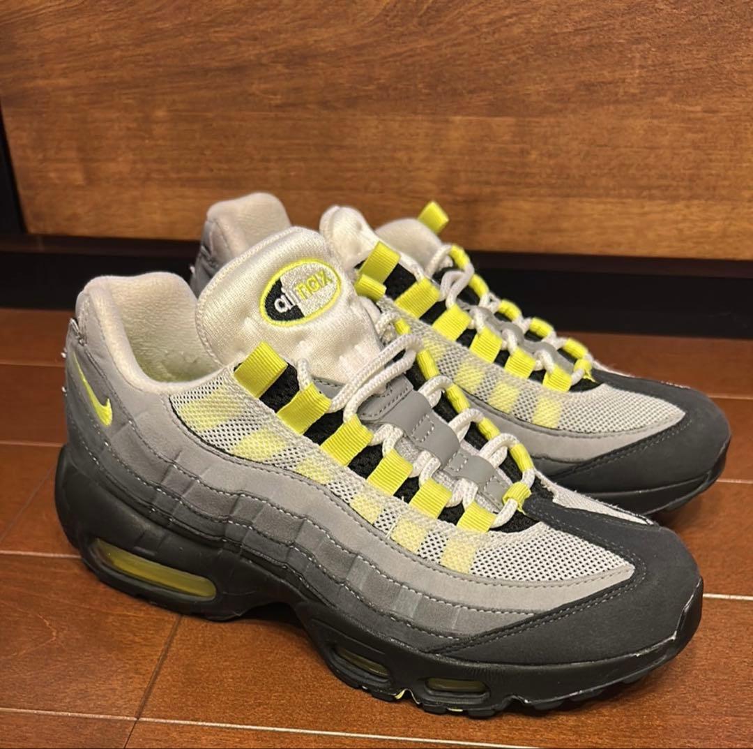 靴 Nike Air Max 95 OG \"Neon Yellow\" (2020)