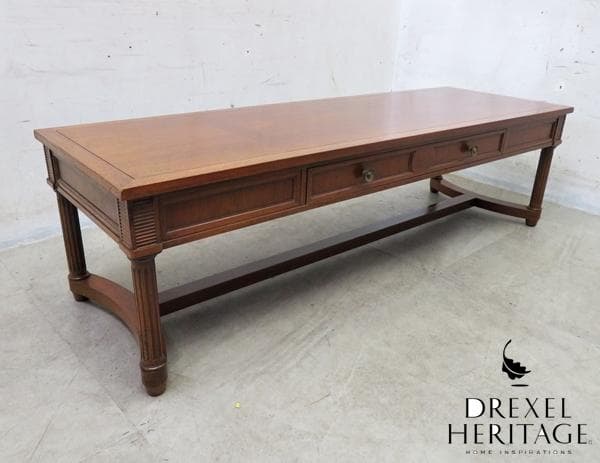 ドレクセル■トライユン■センターテーブル/コーヒーテーブル■引き出し付き■高級■