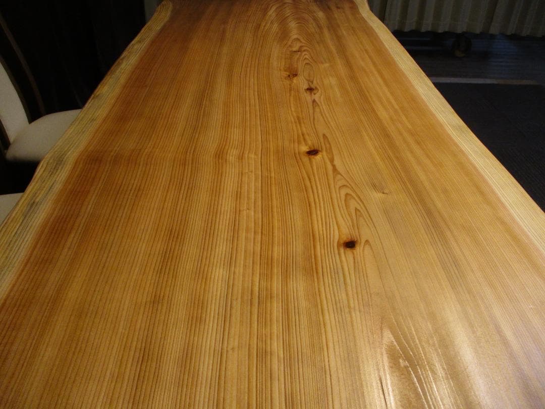 # 870 ■　杉　スギ　テーブル　ローテーブル　ダイニング　座卓　一枚板