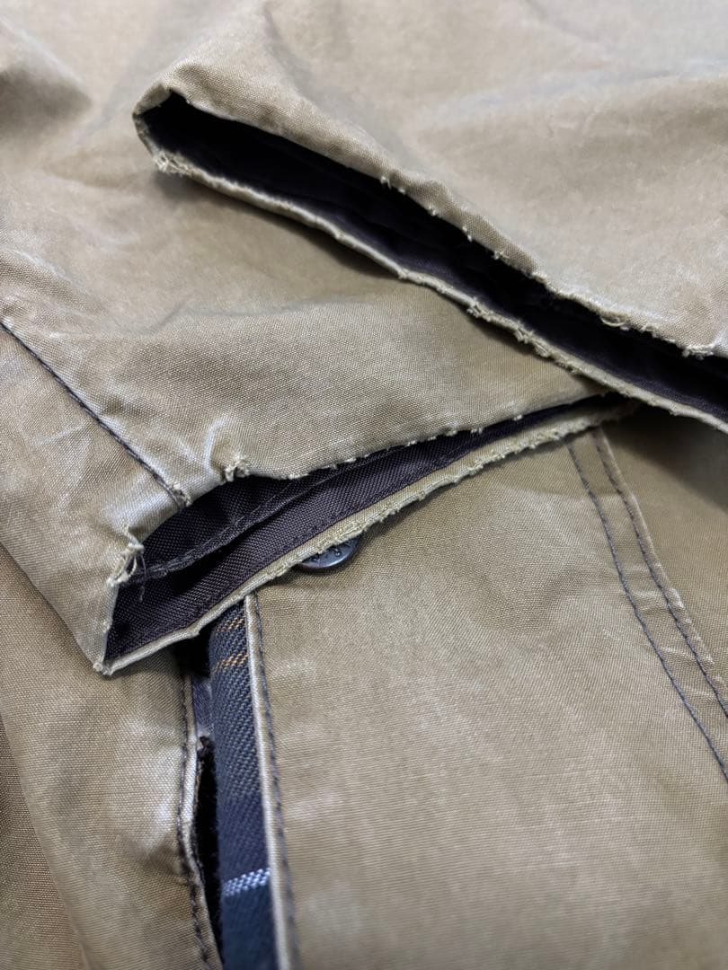 オイル完抜き BARBOUR BEAUFORT size:40 英国製