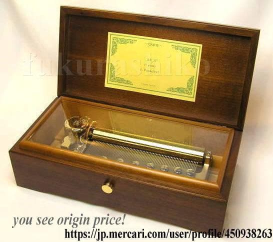 新品72弁 映画 ♪ツィゴイネルワイゼン（３パーツ）オルフェウス358オルゴール