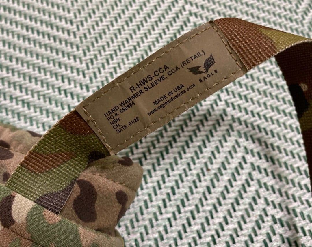 米軍実物/Eagle Industries ハンドウォーマースリーブ マルチカム