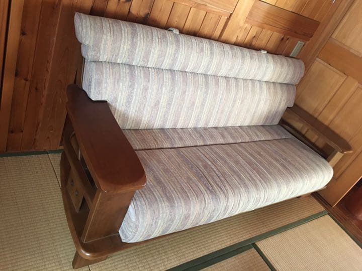 NITORIニトリ　布張り三人掛けソファ