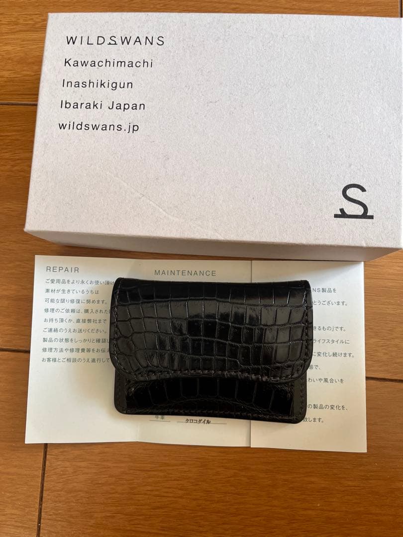 WILDSWANS 限定クロコダイル　タング　最終依頼値下げ