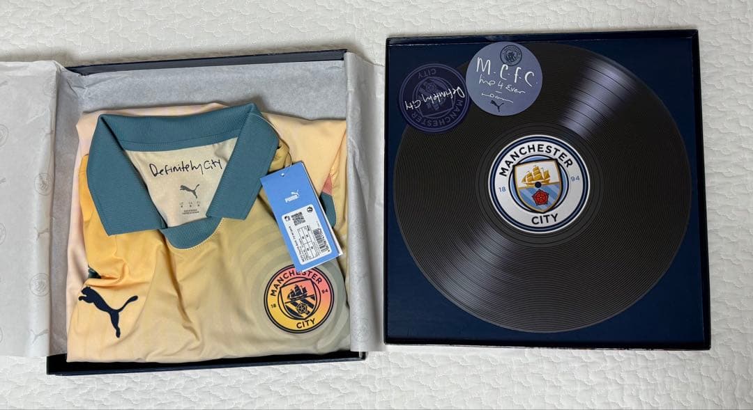 Oasis マンチェスターシティユニフォーム Man City 4th