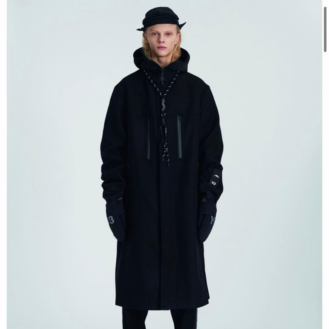 【美品】Y-3 M CH3 WOOL MELTON DUFFLE COAT
