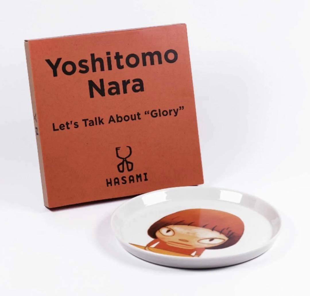 奈良美智 プレート let's talk YOSHITOMO NARA