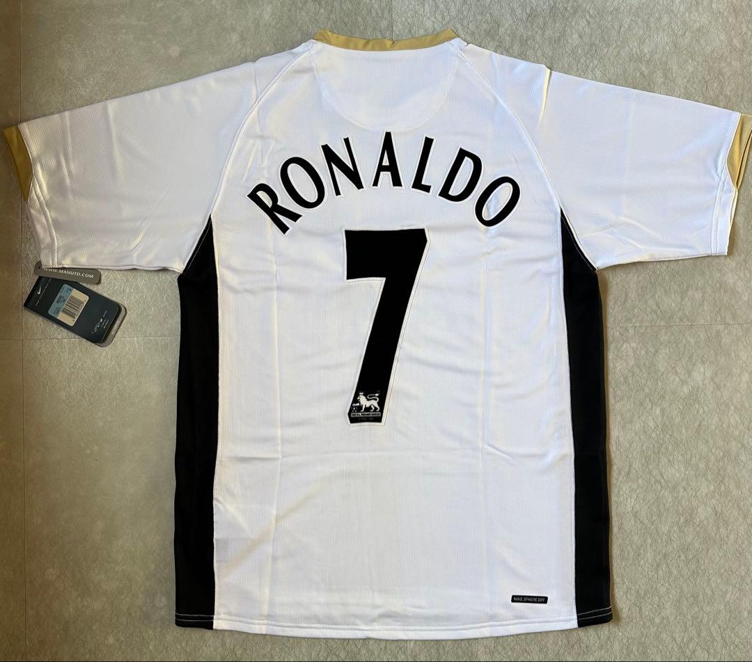 【新品／タグ付き】 06/07マンチェスター・ユナイテッド No.7ロナウド M