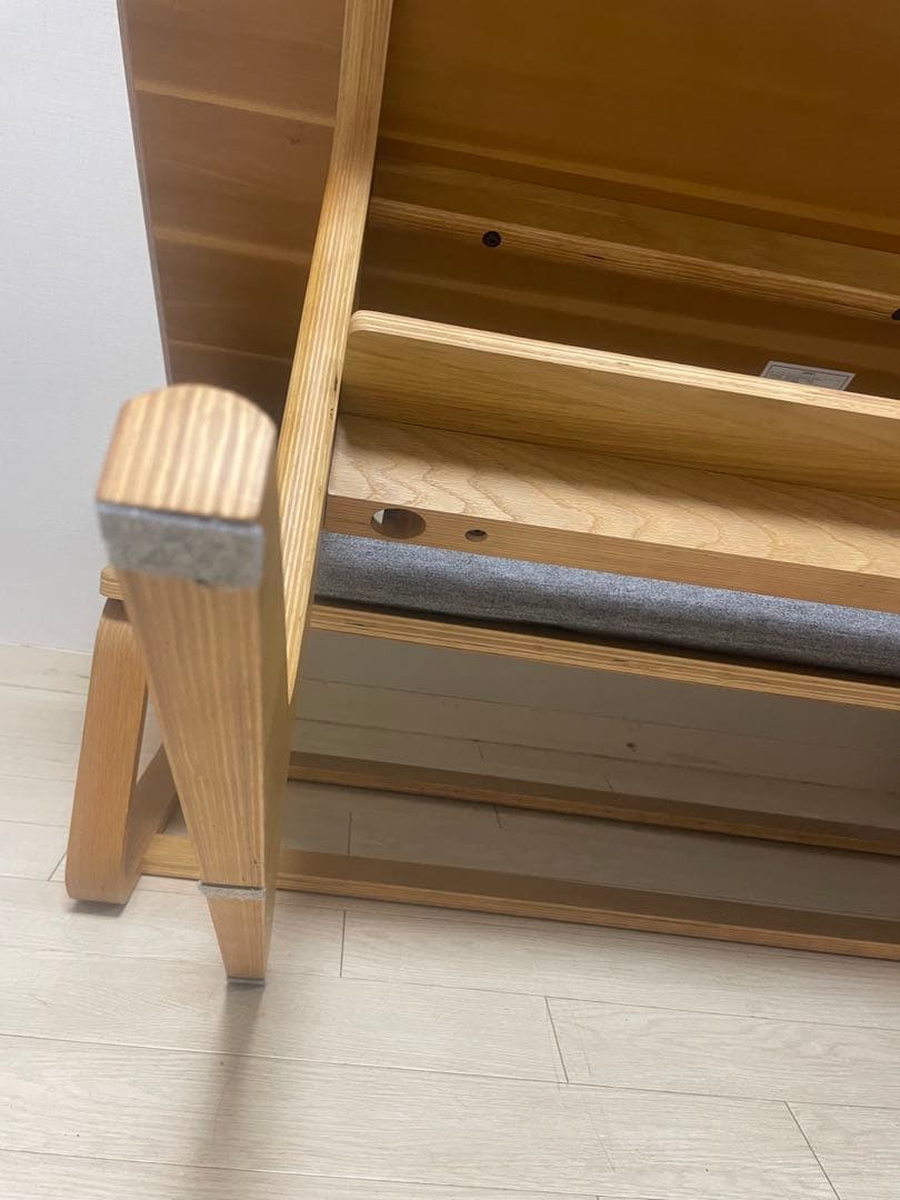 シ*フ様 無印良品　リビングでもダイニングでもつかえるテーブル・４・オーク材