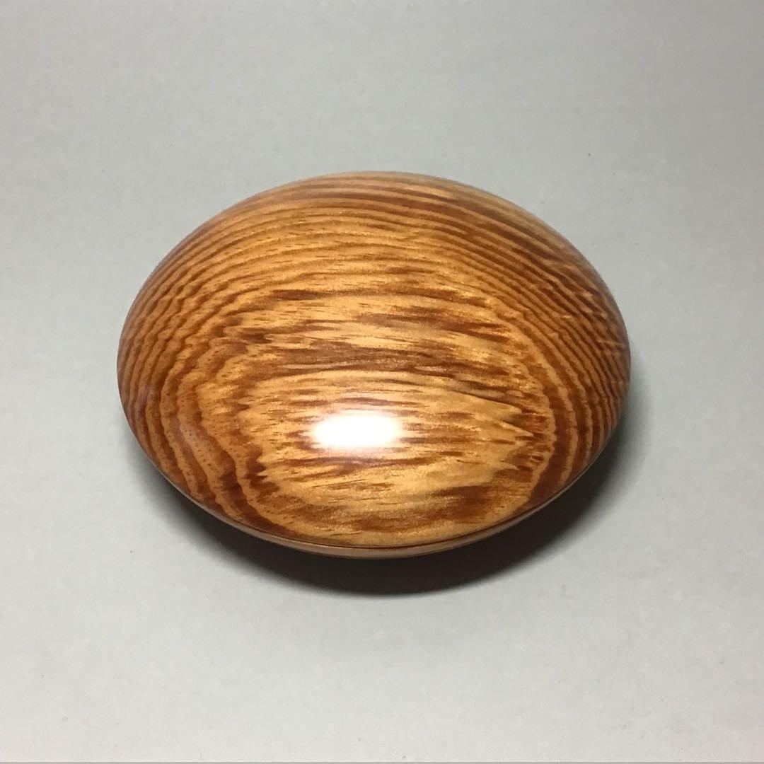 瀬戸内産　肥松乾燥30年い以上の　材を用いて制作したミニ食蘢　大香合です