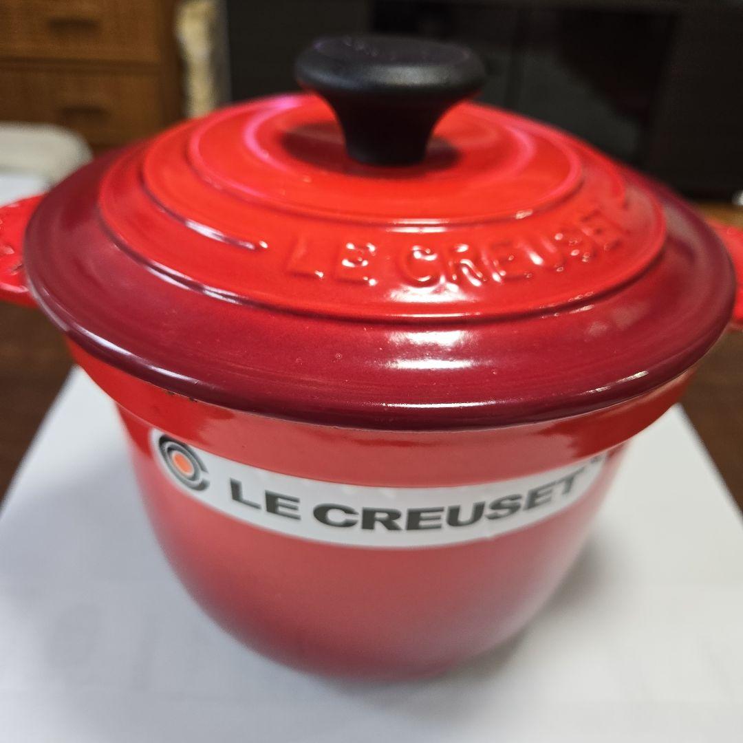 LE CREUSET 両手鍋 レッド 約18cm