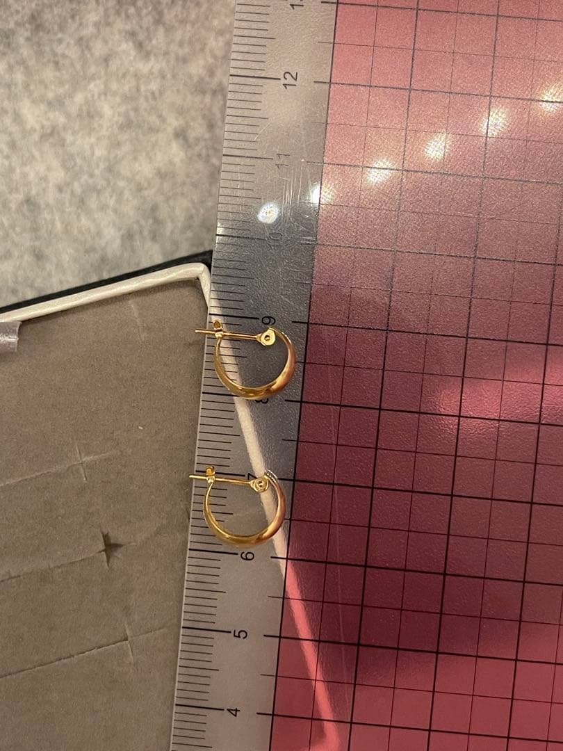 ジュエリーツツミ K18イエローゴールドピアス TSUTSUMI