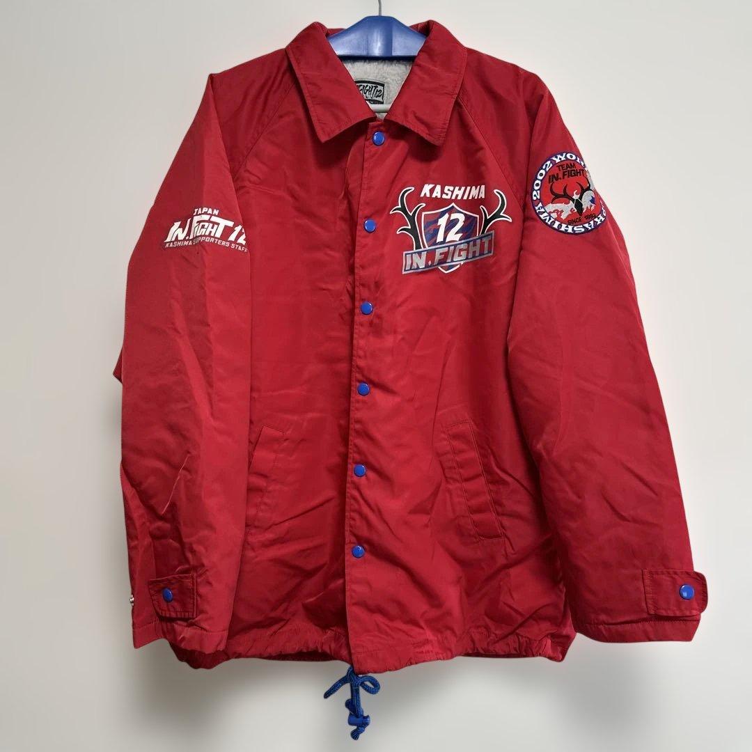 鹿島アントラーズインファイトベンチコートKASHIMA 12 IN.FIGHT
