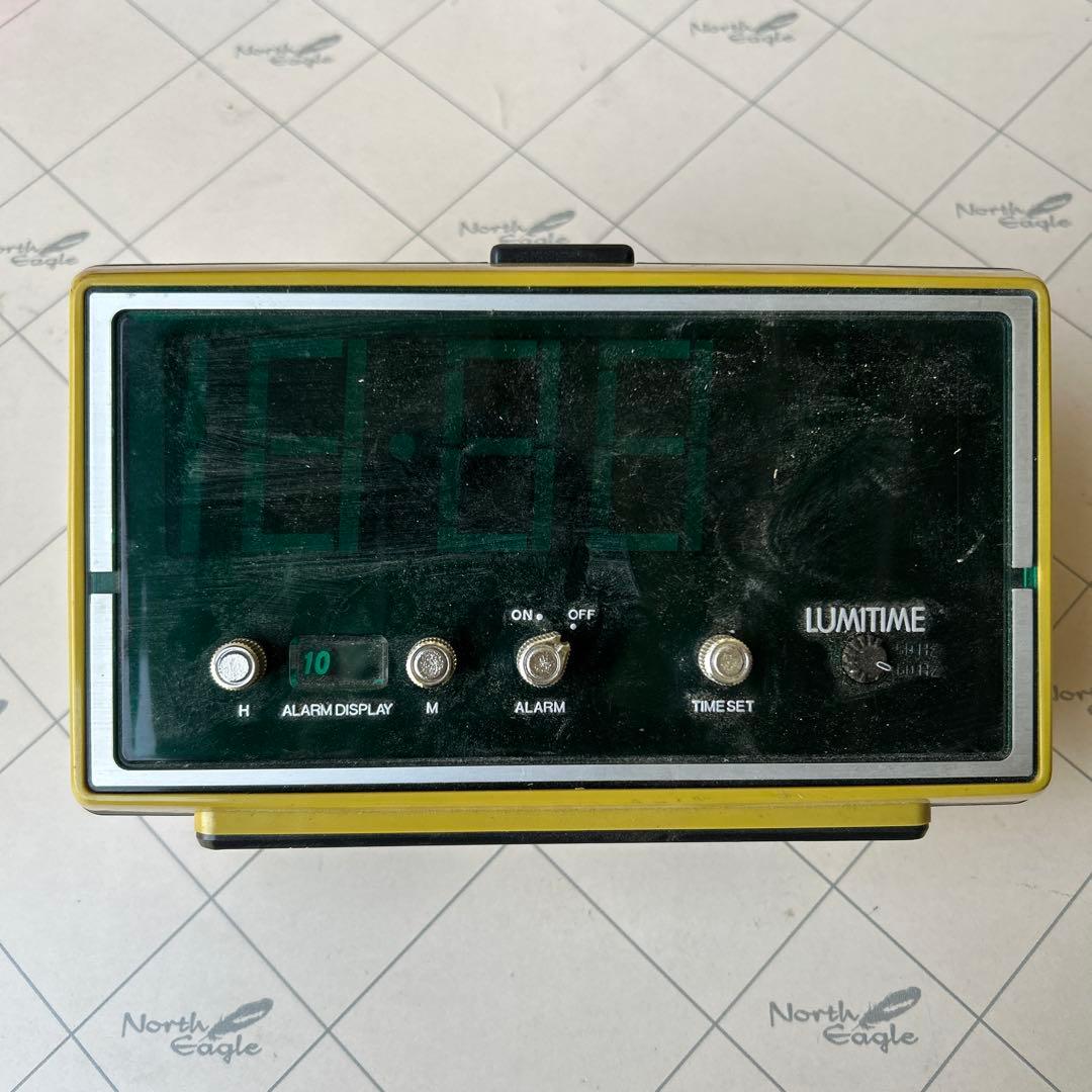 田村電機 KT-203 オージェ 光デジタル時計 / ルミタイム 昭和レトロ