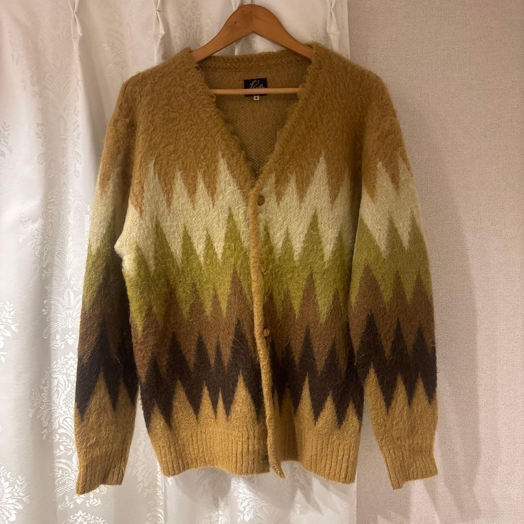 Needles(ニードルズ) Mohair Cardigan Zigzag