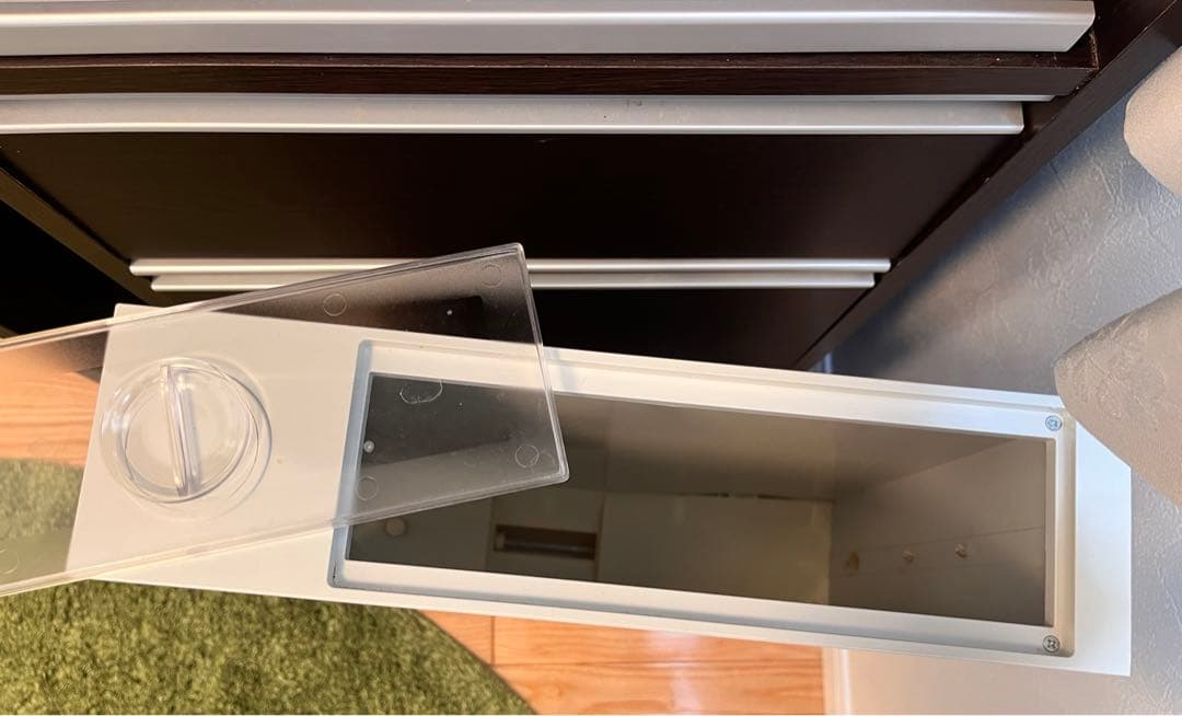 キッチン棚　キッチンラック　米びつ付き　炊飯器置き　キッチン収納