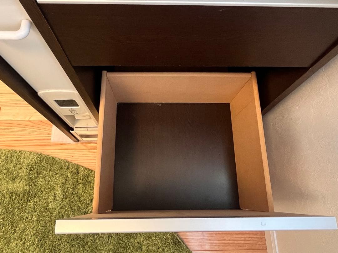 キッチン棚　キッチンラック　米びつ付き　炊飯器置き　キッチン収納