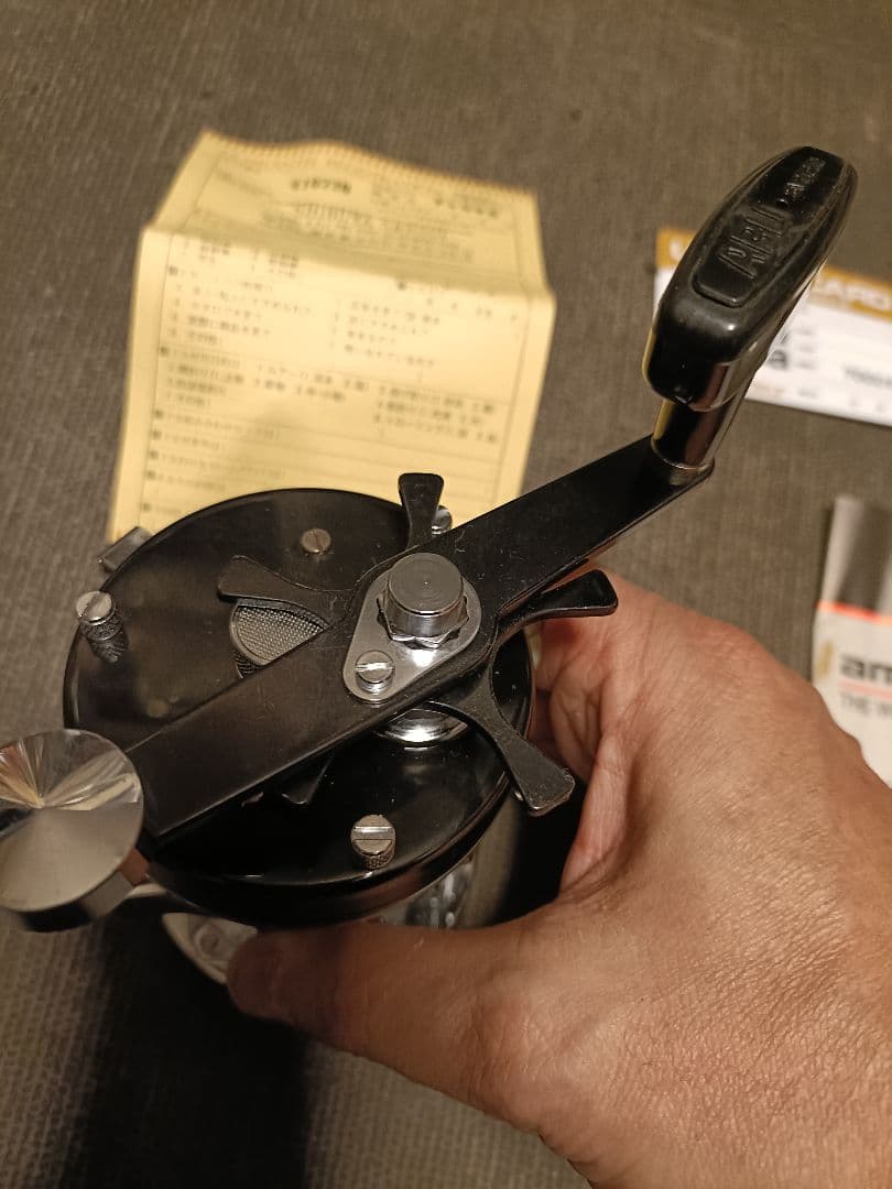 ​【上位機】Abu アンバサダー 7000C 黒マミヤOP期 渋谷サンスイ購入品