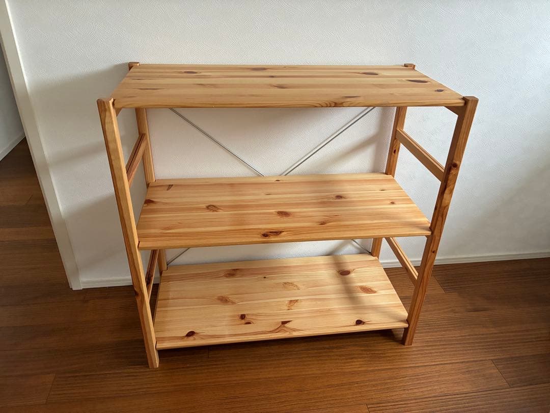 無印良品 パイン材ユニットシェルフ 小 幅86×奥行39×高さ83cm