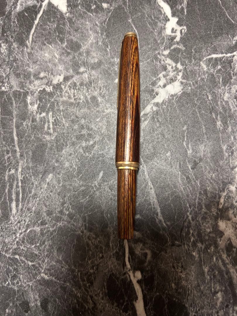 【高級 木軸 万年筆 14Kペン先 ゴールドニブ クラシックデザイン】