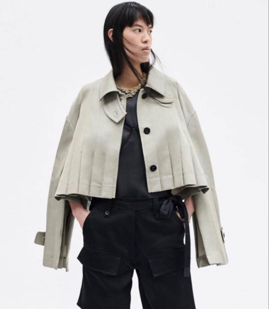 sacai ショートコート