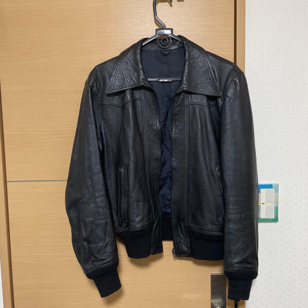 70s〜80s made in franceレザージャケット