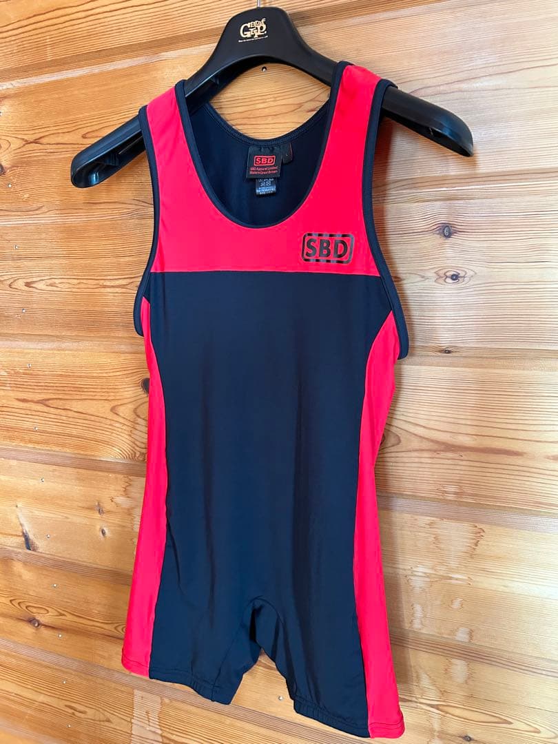 SBD シングレット 赤/黒