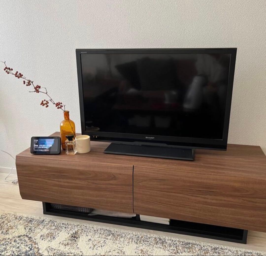 美品【32-50V テレビ用 】 白井産業 テレビ台 ローボード テレビボード