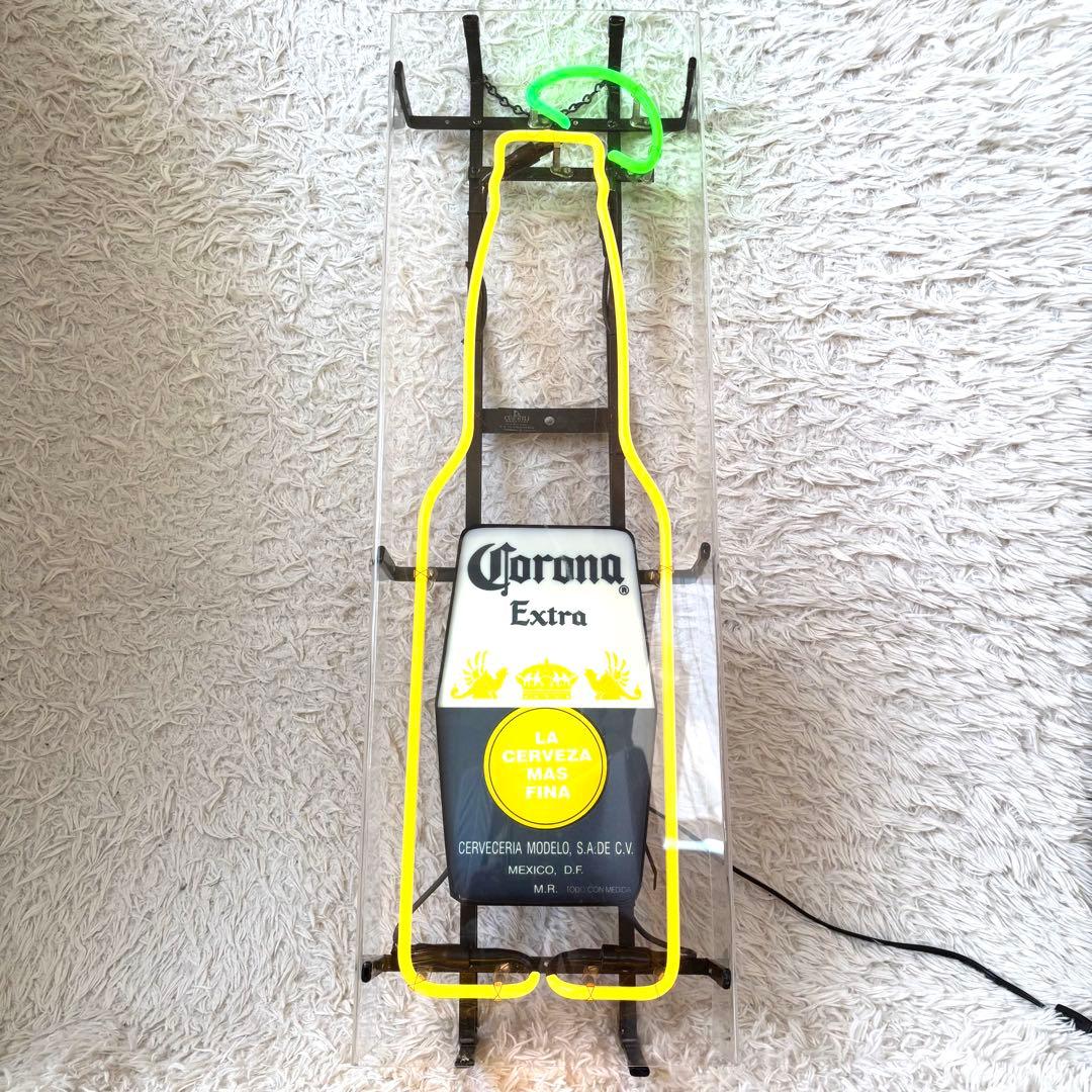 【希少】CORONA EXTRA ネオン管　エキストラ ネオン