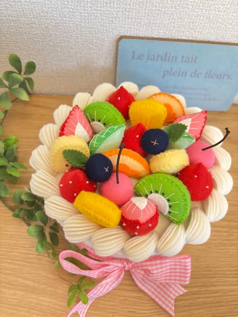 のんページ＊フェルトケーキ