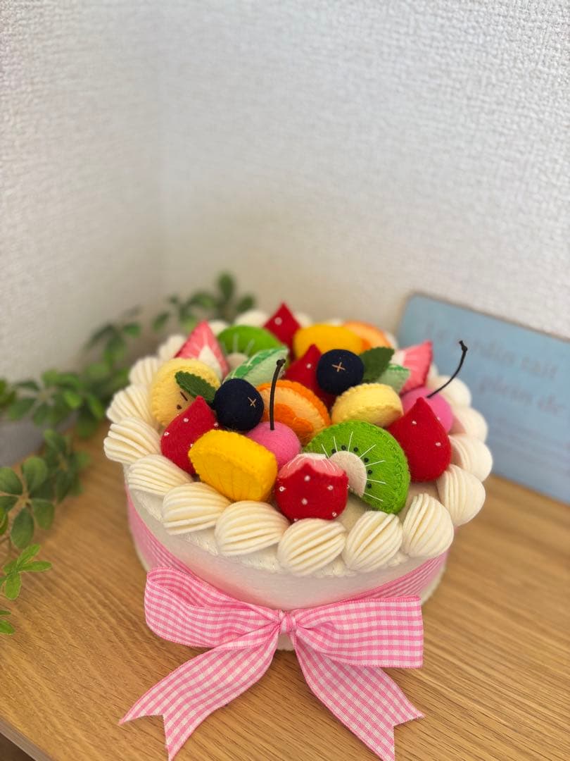 のんページ＊フェルトケーキ