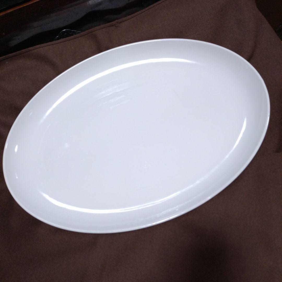 柳宗理初期作品　松村硬質陶器　matsumura ＆co 巨大オーバルプレート