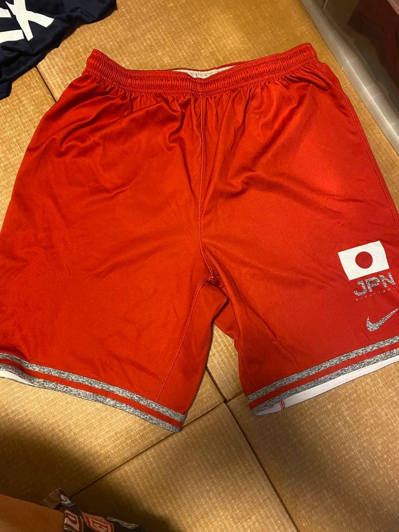Nike 日本代表 バスケットボールパンツ 赤