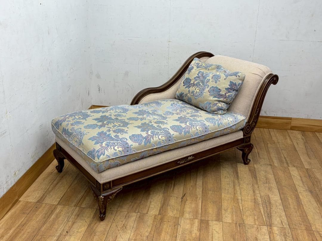 T7875☆美品☆ドレクセルヘリテイジ☆USA☆UPHOLSTEY☆カウチソファ