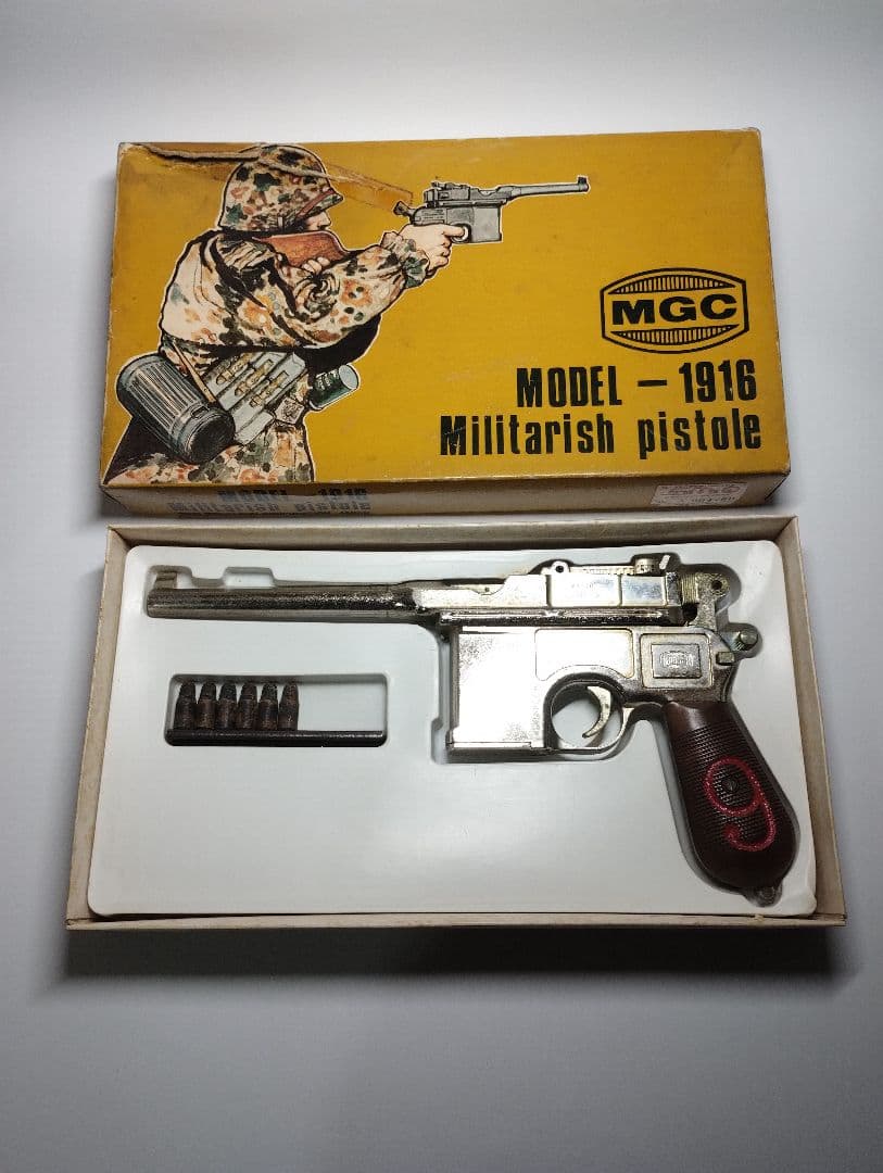 モーゼル　ミリタリー　モデル1916　MGC　SMG規格合格品