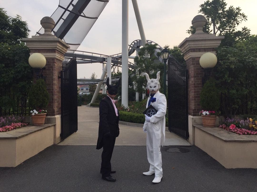 燕尾服白 ハロウィン